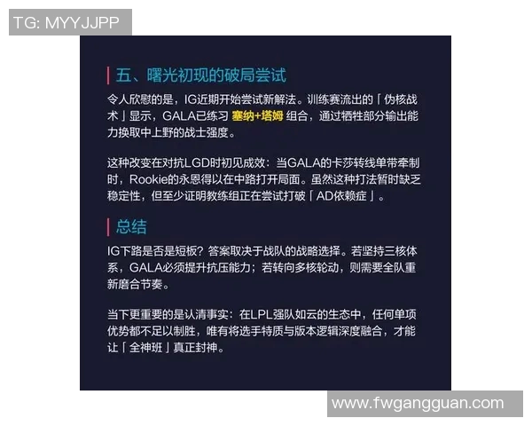IG战术引发热议赛场表现与战术选择的深度剖析